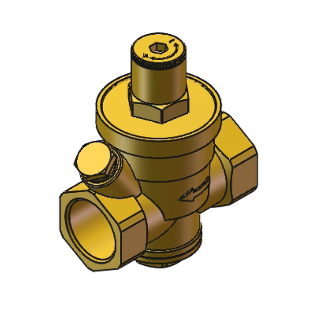 1837 Y13X-16T黄铜活塞式减压阀