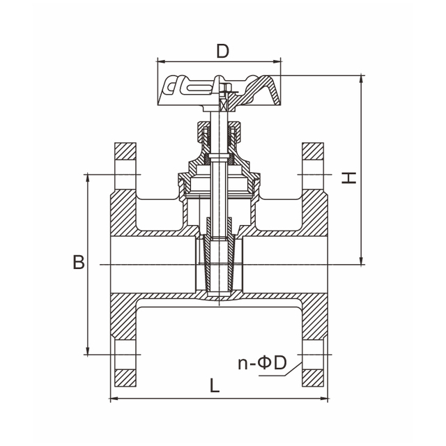 1190 Z45W-16T黄铜法兰闸阀