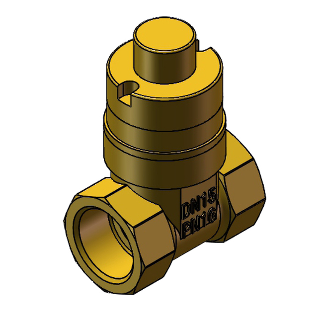 1162 Z15W-16T黄铜磁性闸阀