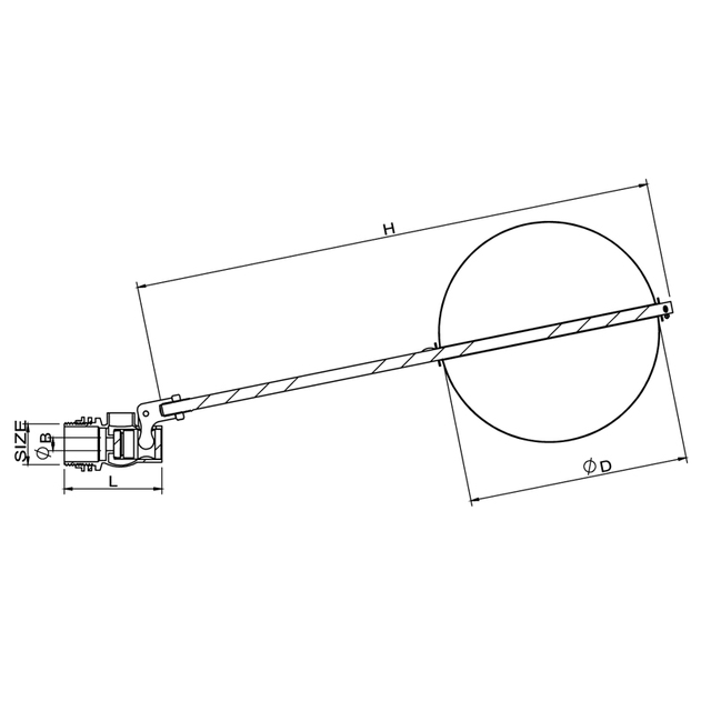 1391 Q11F-16T重型外牙浮球阀